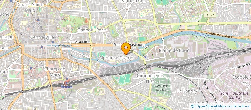 localisation de l'entreprise MONSIEUR KARL NOUMDEM TAFOFOU  RENNES