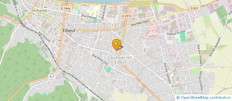 localisation de l'entreprise MONSIEUR KARL PETERMANN  CAUDEBEC-LES-ELBEUF