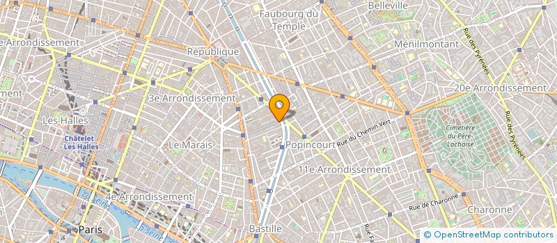 localisation de l'entreprise MONSIEUR KARL PINSON  PARIS