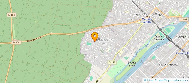 localisation de l'entreprise MONSIEUR KARL RICHARD  LE MESNIL-LE-ROI