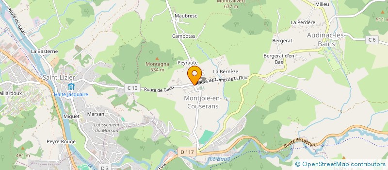 localisation de l'entreprise MONSIEUR KARL ROBERTS à MONTJOIE-EN-COUSERANS