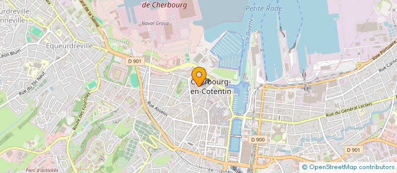 localisation de l'entreprise MONSIEUR KARL ROCHETEAU  CHERBOURG-EN-COTENTIN