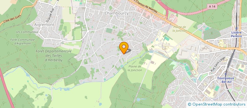 localisation de l'entreprise MONSIEUR KARL RODENBUCHER à CHAMBOURCY