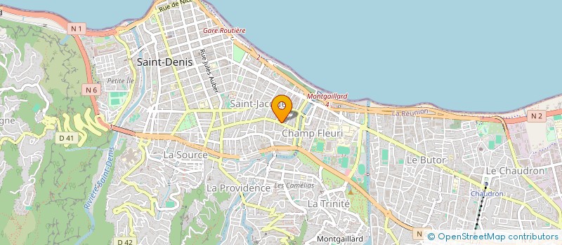 localisation de l'entreprise MONSIEUR KARL ROUGEMOND  SAINT-DENIS