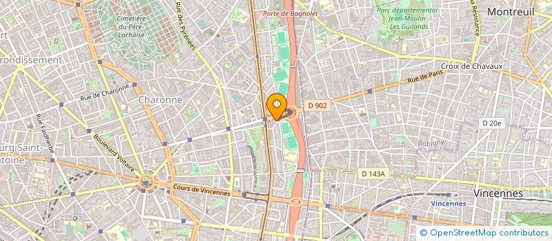 localisation de l'entreprise MONSIEUR KARL TESSIER  PARIS