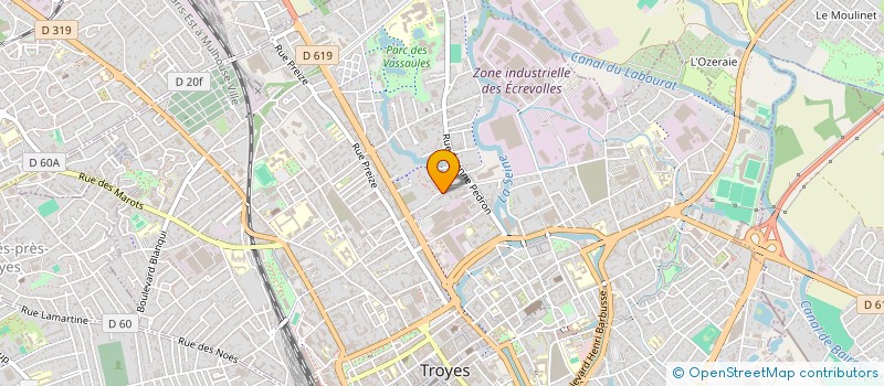 localisation de l'entreprise MONSIEUR KARL TETTEKPOE à TROYES