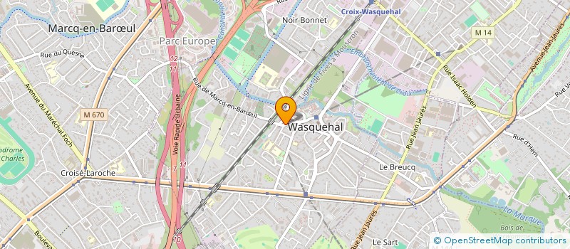 localisation de l'entreprise MONSIEUR KARL TOLLET à WASQUEHAL