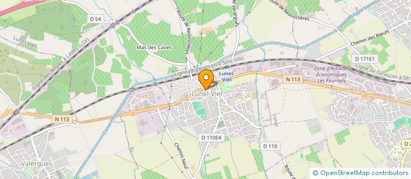 localisation de l'entreprise MONSIEUR KARL WEBLER à LUNEL