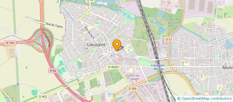 localisation de l'entreprise MONSIEUR KARLAN GOLY  LIEUSAINT