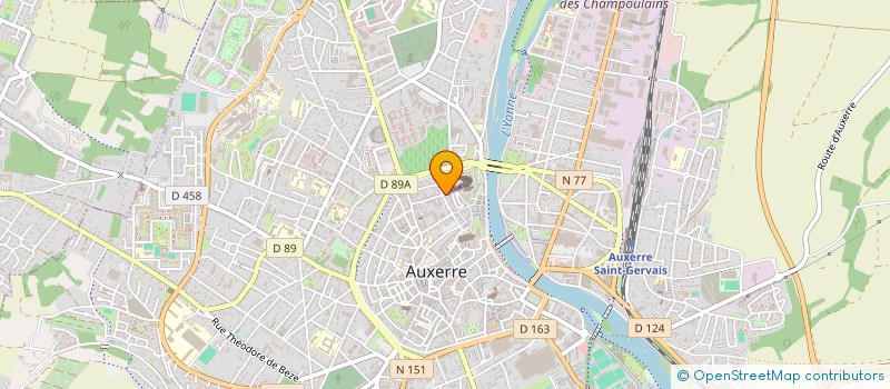 localisation de l'entreprise MONSIEUR KARLEN NAZARYAN à AUXERRE