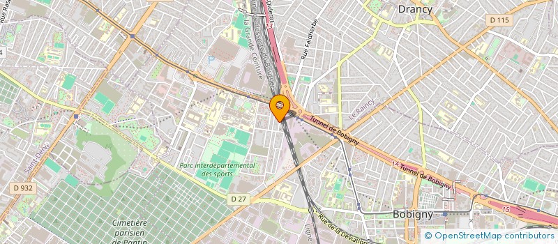 localisation de l'entreprise MONSIEUR KARMA WANGGEL  BOBIGNY