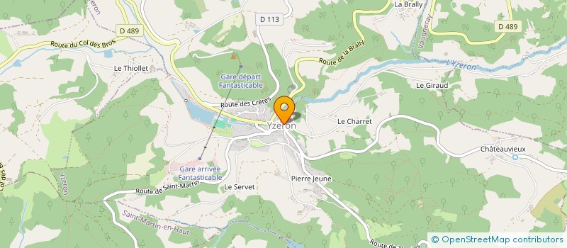 localisation de l'entreprise MONSIEUR KARNA CHAKMA  YZERON