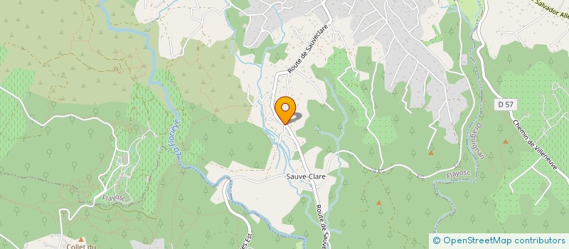 localisation de l'entreprise MONSIEUR KAROL ABRATE  FLAYOSC