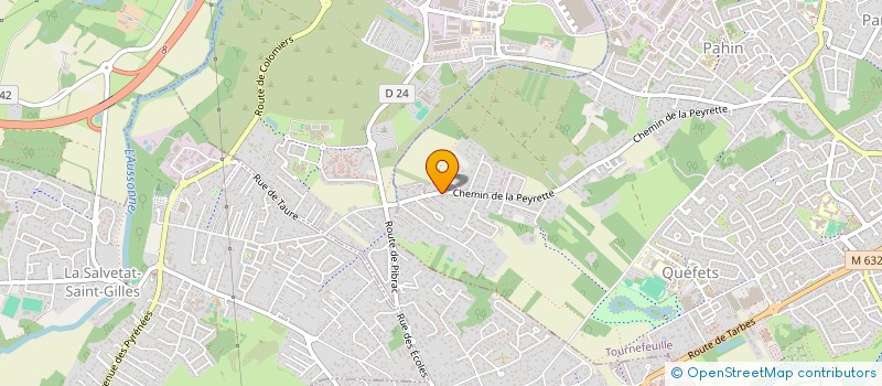 localisation de l'entreprise MONSIEUR KAROLY HERMANN à TOURNEFEUILLE