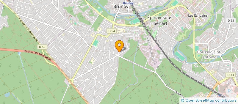 localisation de l'entreprise MONSIEUR KAROLY MOSTIS  BRUNOY