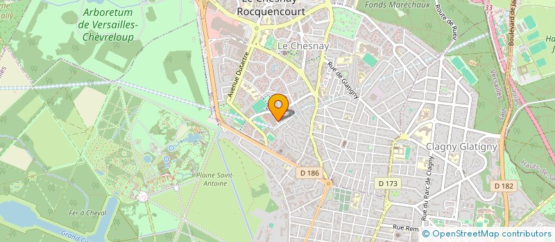 localisation de l'entreprise MONSIEUR KARRI LAHTELA  LE CHESNAY-ROCQUENCOURT