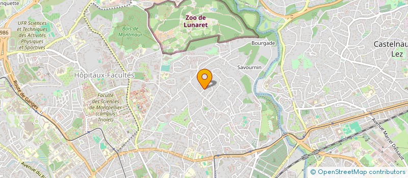 localisation de l'entreprise MONSIEUR KARTHIK KALYAN à MONTPELLIER