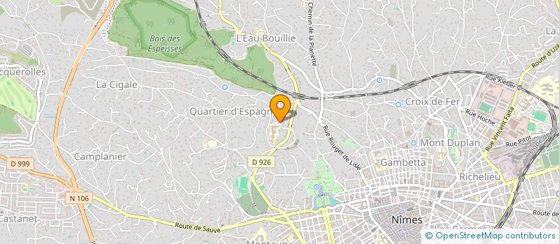 localisation de l'entreprise MONSIEUR KARTITE REDA  NIMES