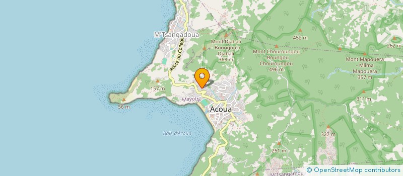 localisation de l'entreprise MONSIEUR KARTOIBI CHAMSSIDINE à ACOUA