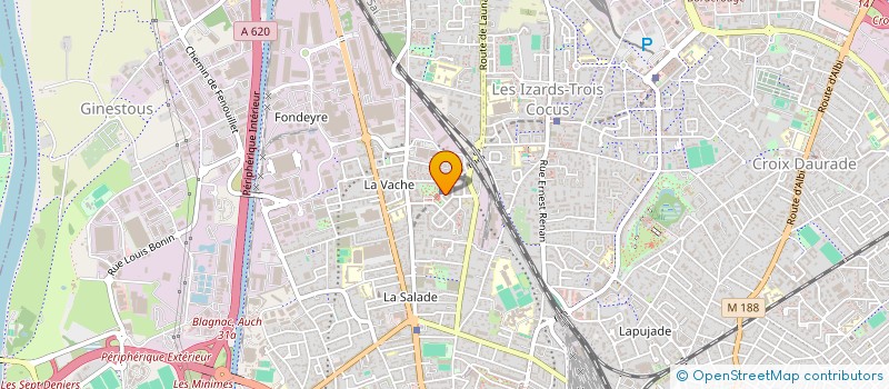 localisation de l'entreprise MONSIEUR KARUNA BALAKRISHNAN à TOULOUSE