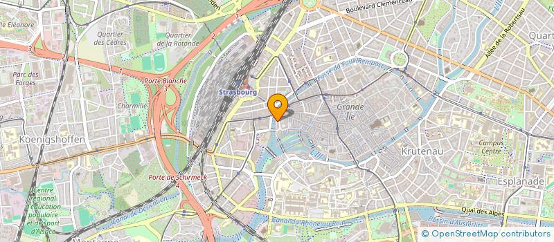 localisation de l'entreprise MONSIEUR KARZAI BARAKZAI  STRASBOURG