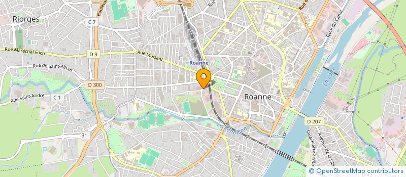 localisation de l'entreprise MONSIEUR KASEM NAKOUR à ROANNE