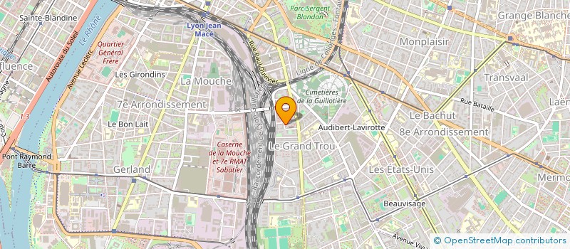 localisation de l'entreprise MONSIEUR KASHIF HUSSAIN  LYON