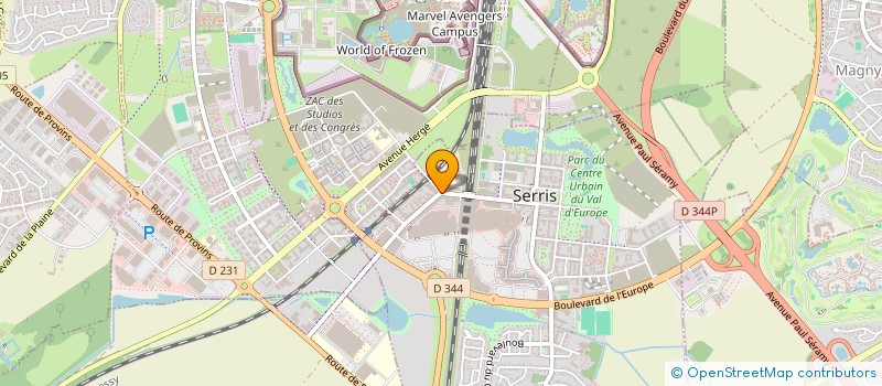 localisation de l'entreprise MONSIEUR KASHIF RAFIQUE  SERRIS