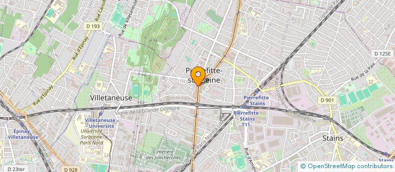 localisation de l'entreprise MONSIEUR KASHMIR KHAN AYARKHEIL à PIERREFITTE-SUR-SEINE