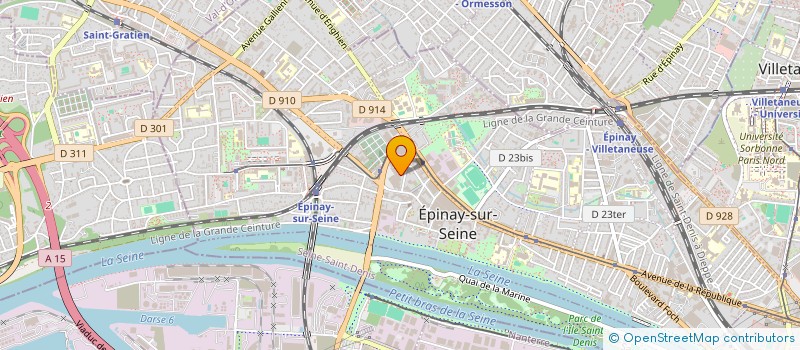 localisation de l'entreprise MONSIEUR KASHYAP VAGHASIYA à EPINAY-SUR-SEINE