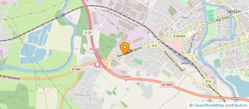 localisation de l'entreprise MONSIEUR KASIF TAFLAN  SEDAN