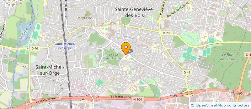 localisation de l'entreprise MONSIEUR KASIM HAMAJOR  SAINT-MICHEL-SUR-ORGE