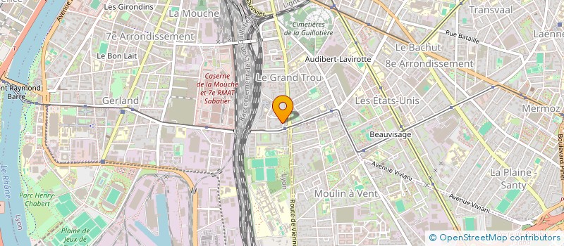 localisation de l'entreprise MONSIEUR KASIM LOK  VENISSIEUX