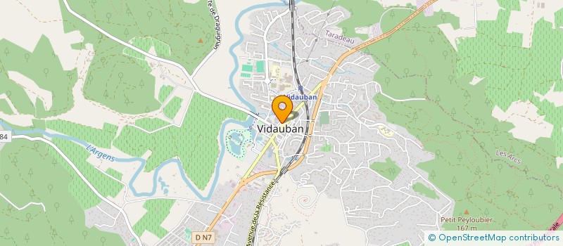 localisation de l'entreprise MONSIEUR KASIM YILMAZ  VIDAUBAN