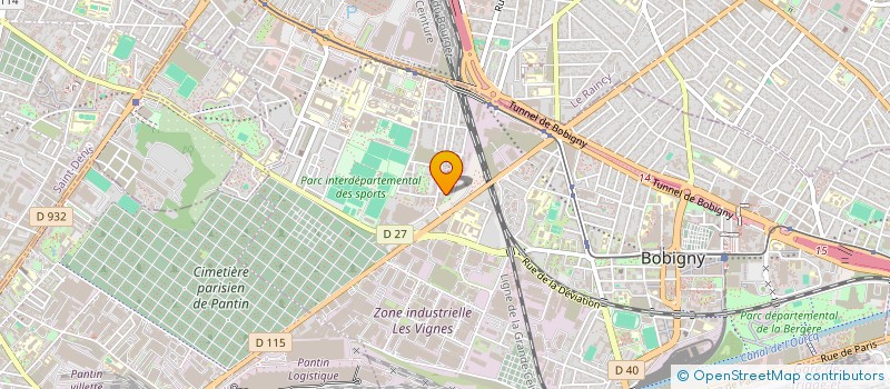 localisation de l'entreprise MONSIEUR KASMIR SINGH  BOBIGNY