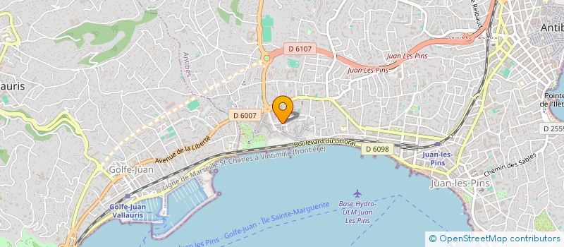 localisation de l'entreprise MONSIEUR KASPARS KUIMETS à ANTIBES