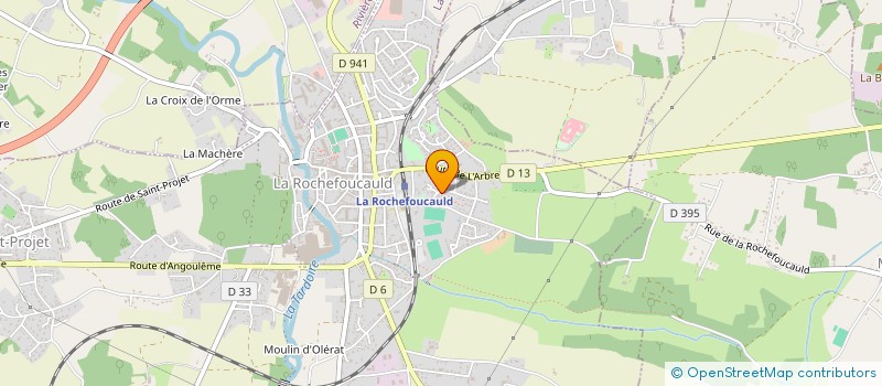 localisation de l'entreprise MONSIEUR KASPARS SICS à LA ROCHEFOUCAULD-EN-ANGOUMOIS