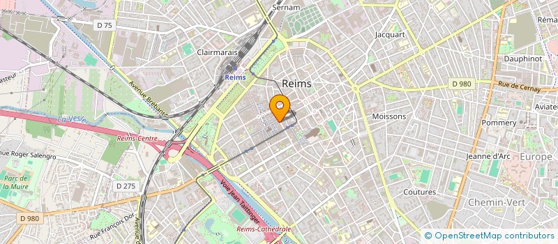 localisation de l'entreprise MONSIEUR KASRAOUI AMIRO  REIMS