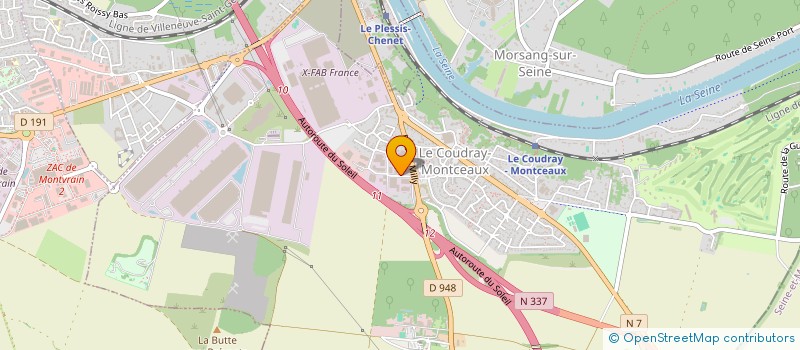 localisation de l'entreprise MONSIEUR KASSIM BAMBA  VITRY-SUR-SEINE