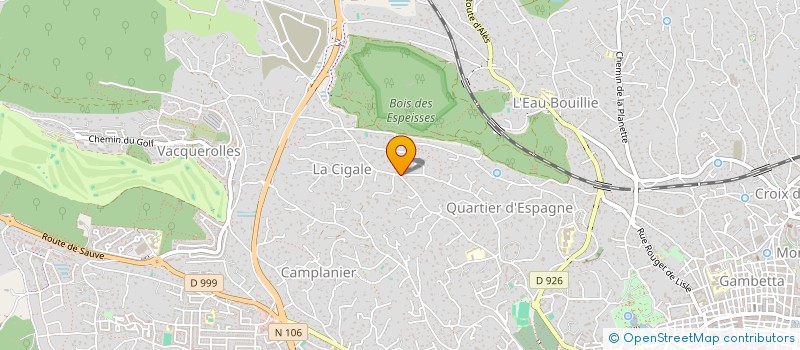 localisation de l'entreprise MONSIEUR KASSIM BENKOUIDER  SAHRAOUI  NIMES