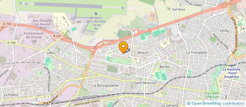 localisation de l'entreprise MONSIEUR KASSIM BIDANESSY  LA ROCHELLE