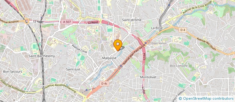 localisation de l'entreprise MONSIEUR KASSIM CHIKHI à MARSEILLE
