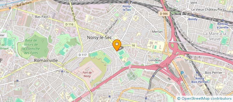 localisation de l'entreprise MONSIEUR KASSIM DRAME  NOISY-LE-SEC