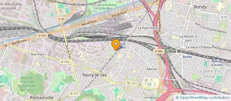 localisation de l'entreprise MONSIEUR KASSIM HASSANI  NOISY-LE-SEC