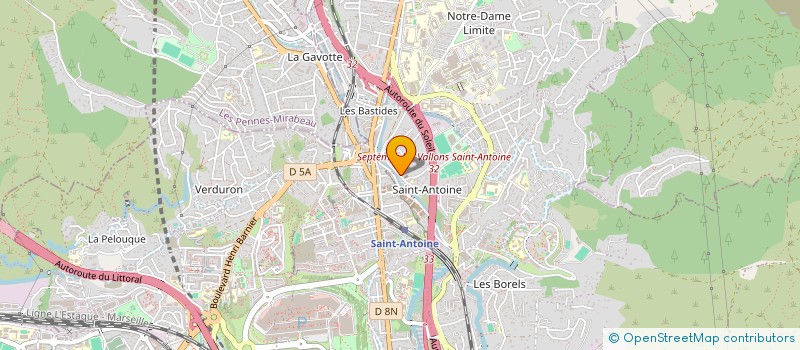 localisation de l'entreprise MONSIEUR KASSIM LECA à MARSEILLE