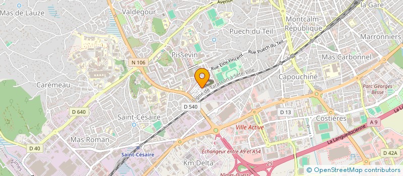 localisation de l'entreprise MONSIEUR KASSIM MARZUK  NIMES