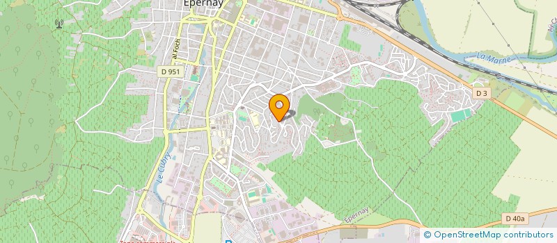 localisation de l'entreprise MONSIEUR KASSIM TRAORE  EPERNAY