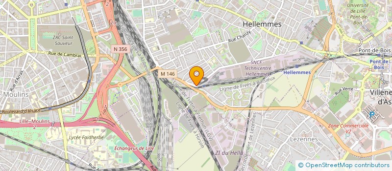 localisation de l'entreprise MONSIEUR KASSOUM DINDBAONGO à LILLE