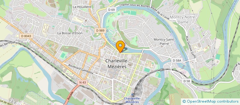 localisation de l'entreprise MONSIEUR KASSOUM DJIRE à CHARLEVILLE-MEZIERES