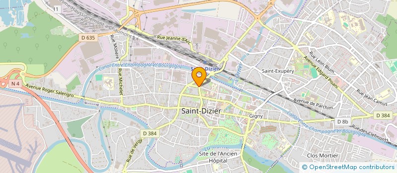 localisation de l'entreprise MONSIEUR KASSOUM ZEBA à SAINT-DIZIER
